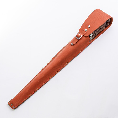 A set of skewers 670*12*3 mm in an orange leather case в Пскове