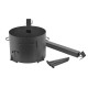 Stove with a diameter of 410 mm with a pipe for a cauldron of 16 liters в Пскове