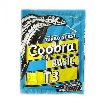 Турбодрожжи спиртовые "COOBRA" BASIC T3 (90 гр) в Пскове