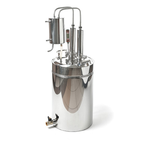Cheap moonshine still kits "Gorilych" double distillation 20/35/t (with tap) CLAMP 1,5 inches в Пскове