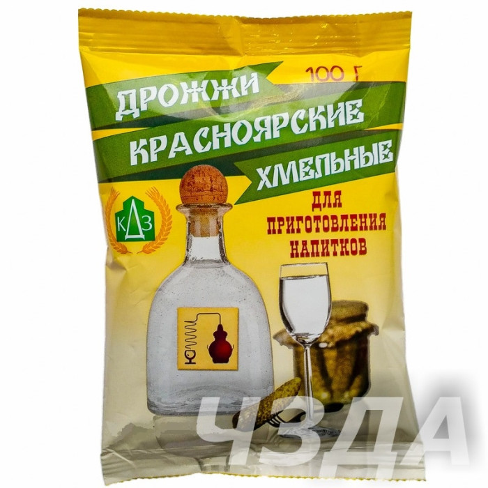 Дрожжи сухие "Хмельные" 100 гр в Пскове
