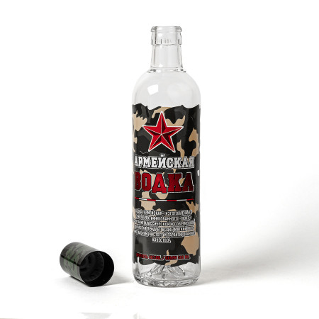 Бутылка сувенирная "Армия" 0,5 литра в Пскове
