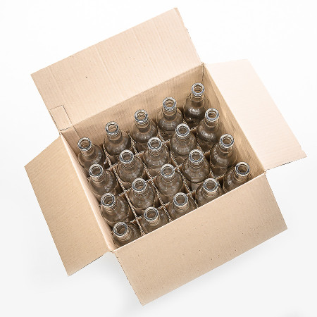 20 bottles of "Guala" 0.5 l without caps in a box в Пскове