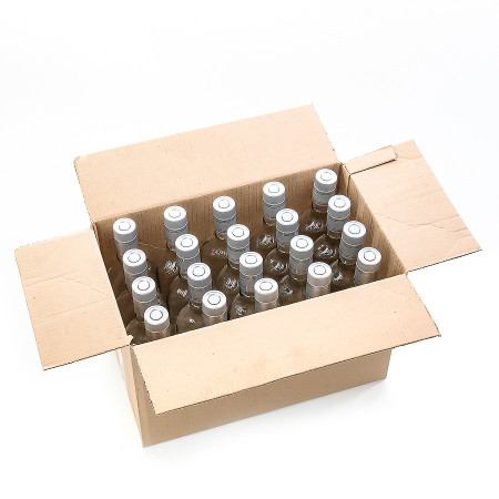 20 bottles "Flask" 0.5 l with guala corks in a box в Пскове